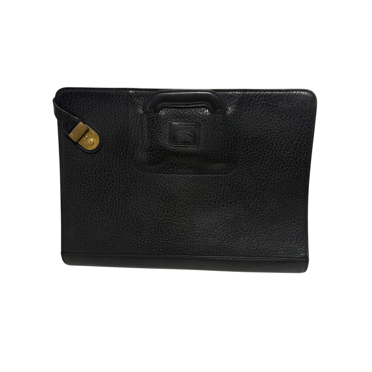 Burberry Leather Briefcase-Vintage