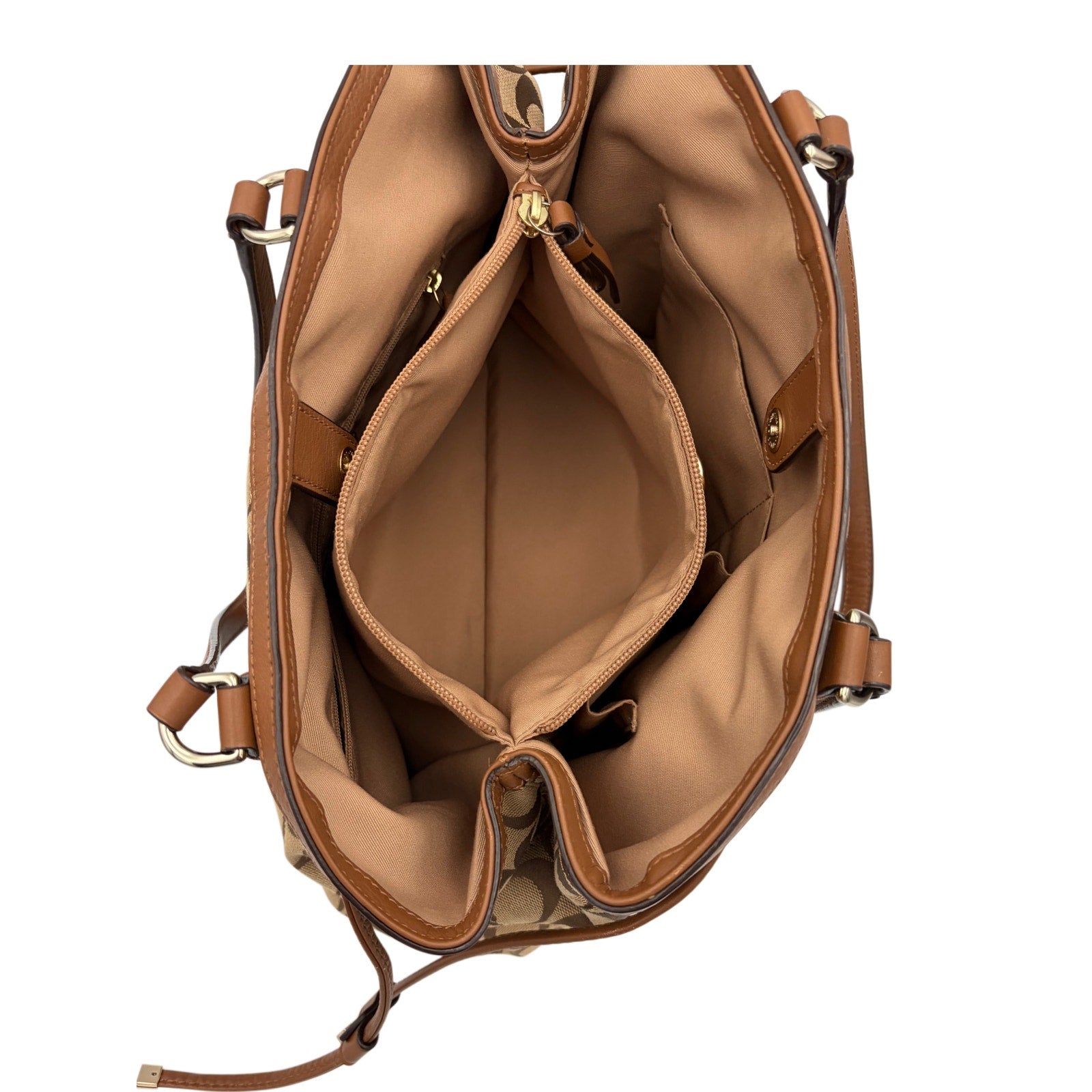 COACH Signature Stripe Tote