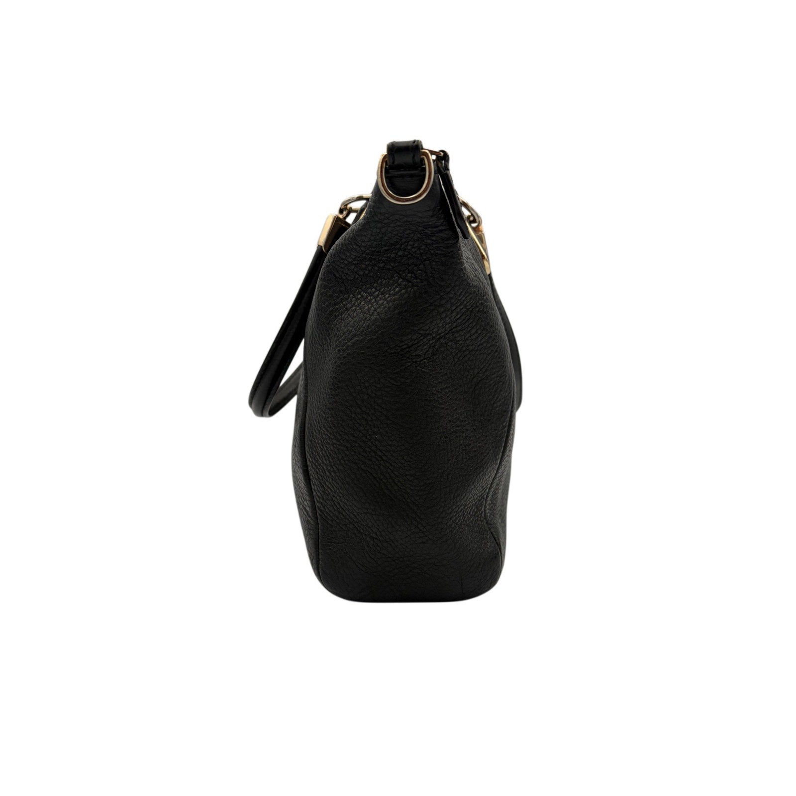 COACH Pebbled Leather Satchel