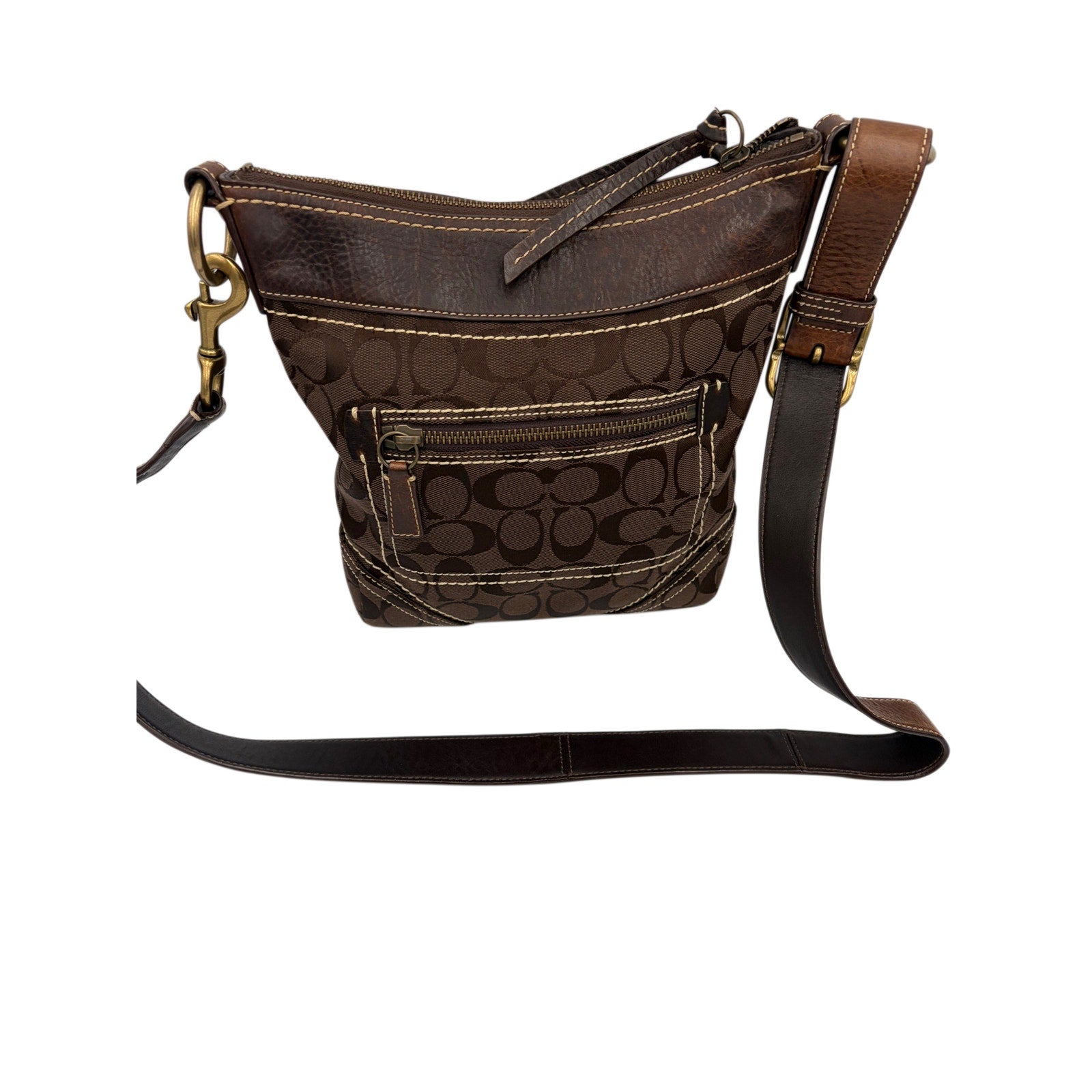 COACH Signature Swingpack Crossbody