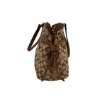 COACH Signature Stripe Tote
