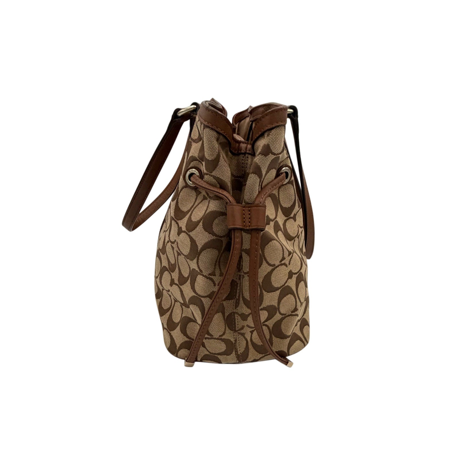 COACH Signature Stripe Tote