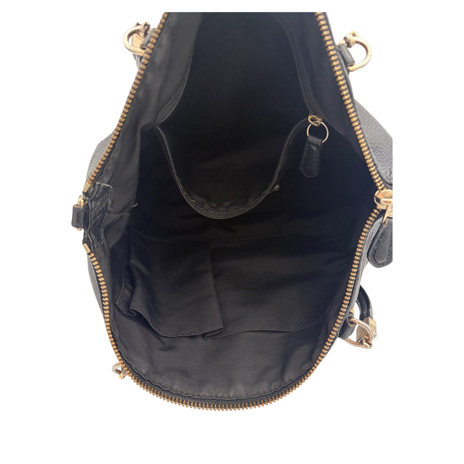 COACH Pebbled Leather Satchel