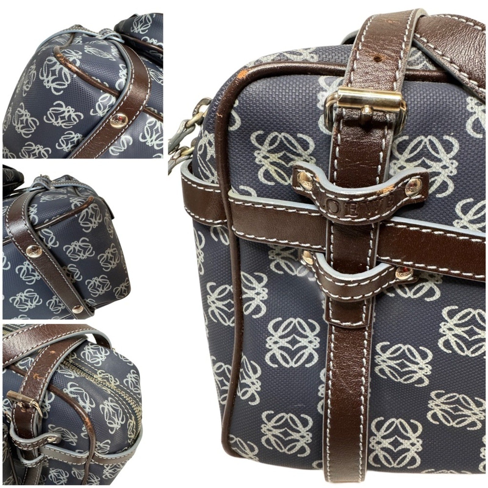 LOEWE Anagram Boston w/mini pouch