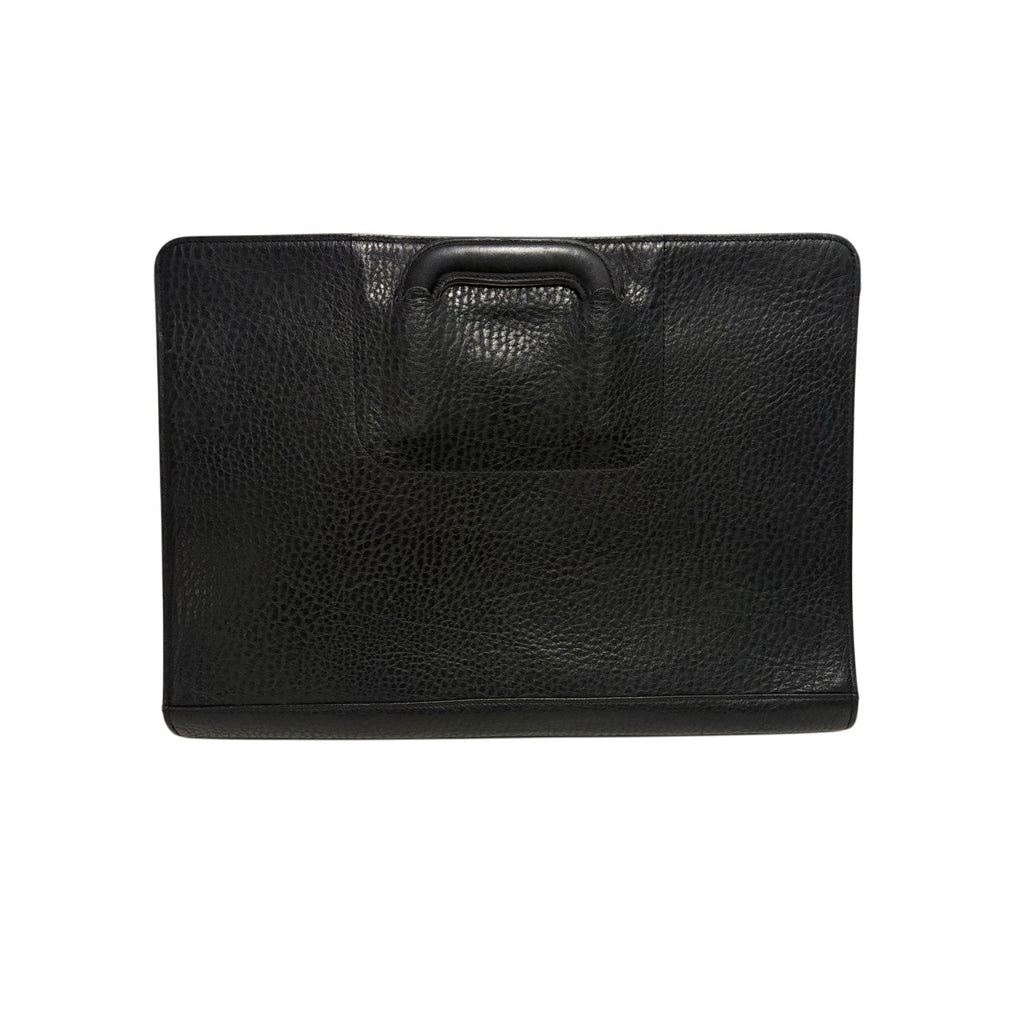 Burberry Leather Briefcase-Vintage