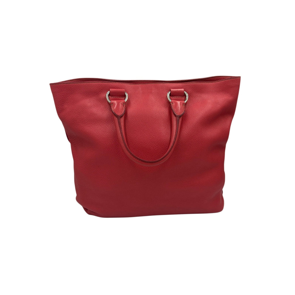 PRADA Vitello Leather Tote