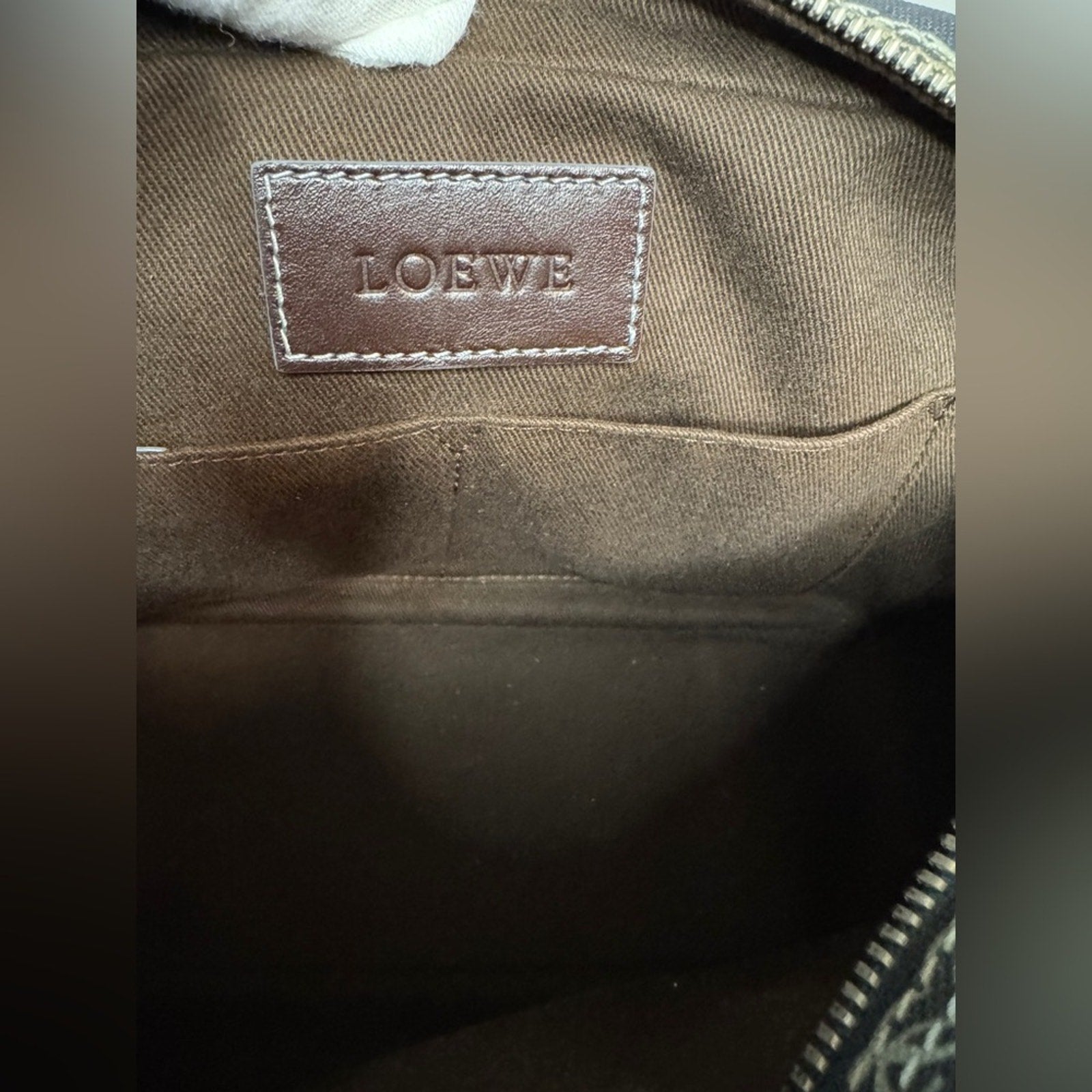 LOEWE Anagram Boston w/mini pouch