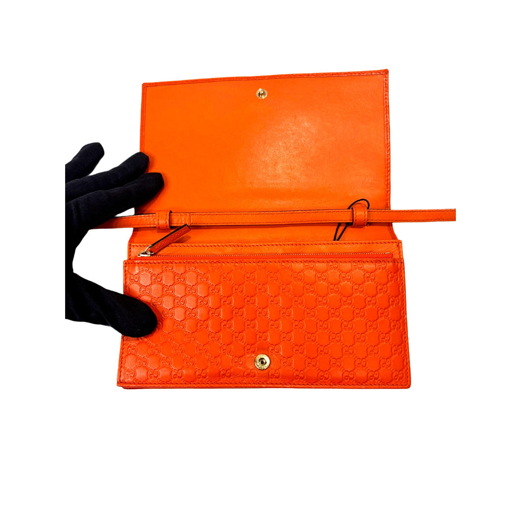 GUCCI Microguccissima Wallet on Chain (WOC)
