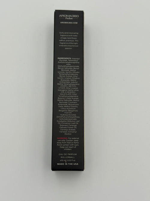 Aroma360 Black Parfum Rollerball