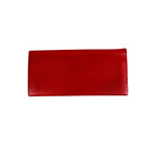 Yves Saint Laurent Red Leather Long Wallet-Vintage