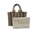 Chloé Woody Small Canvas Tote