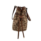COACH Signature Stripe Tote