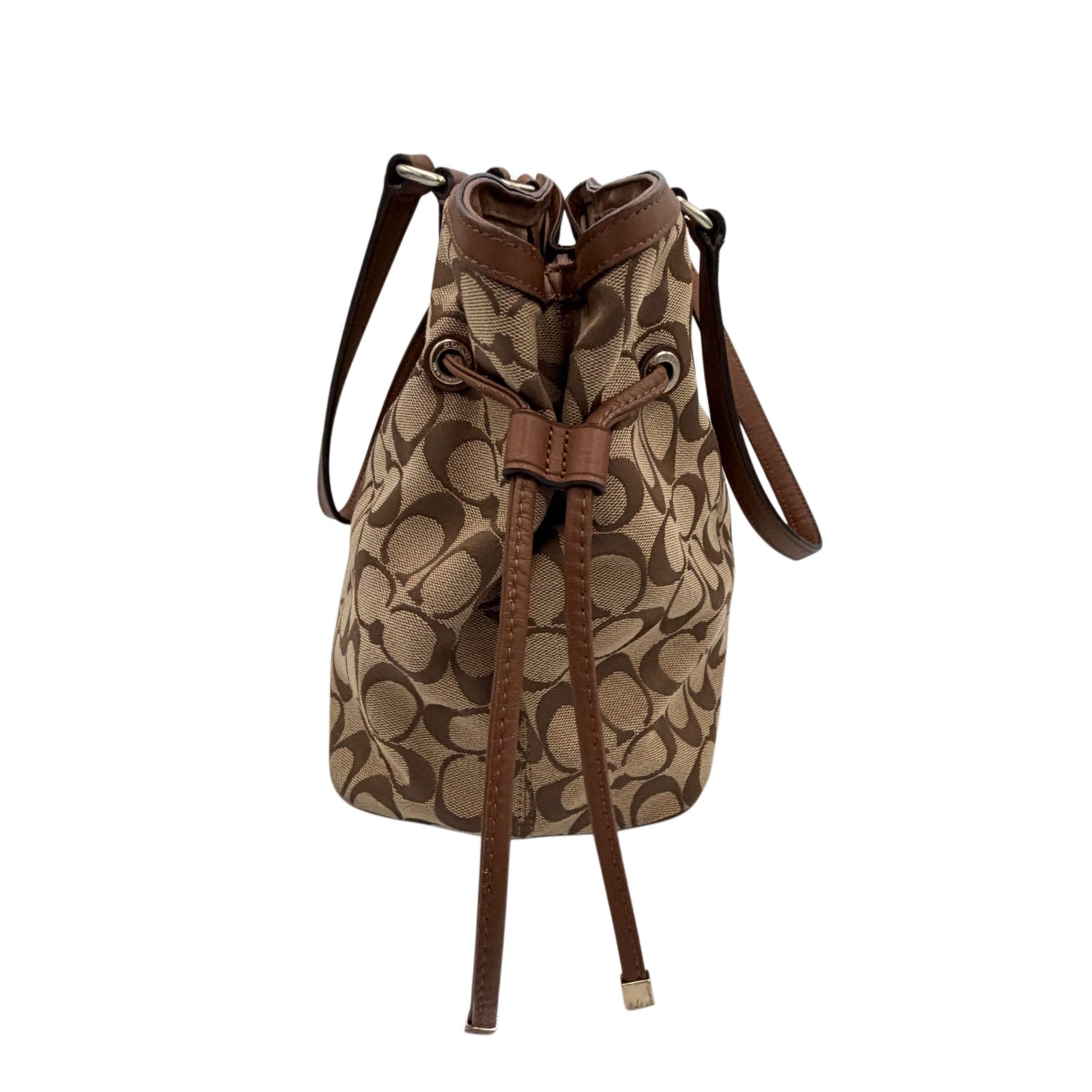 COACH Signature Stripe Tote