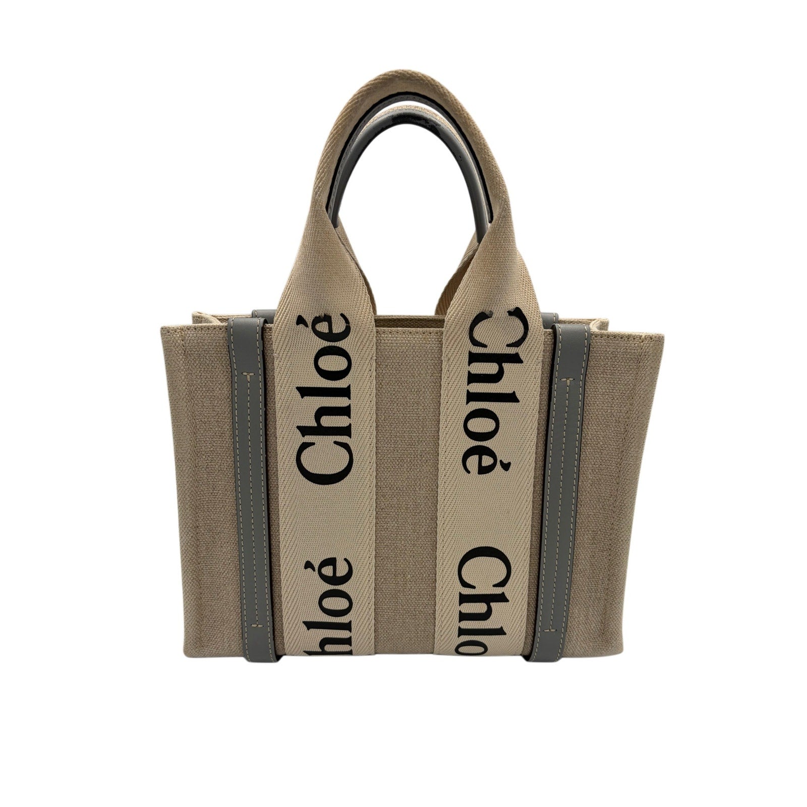 Chloé Woody Small Canvas Tote
