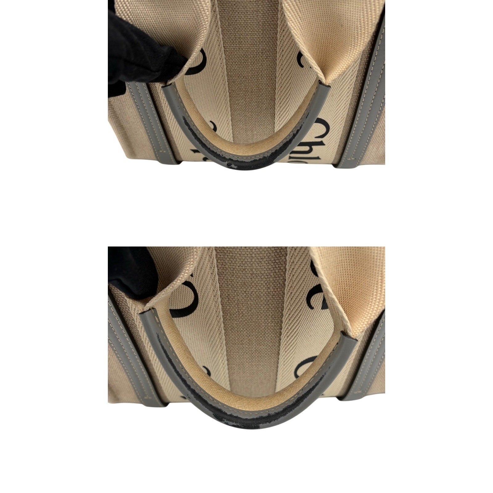 Chloé Woody Small Canvas Tote