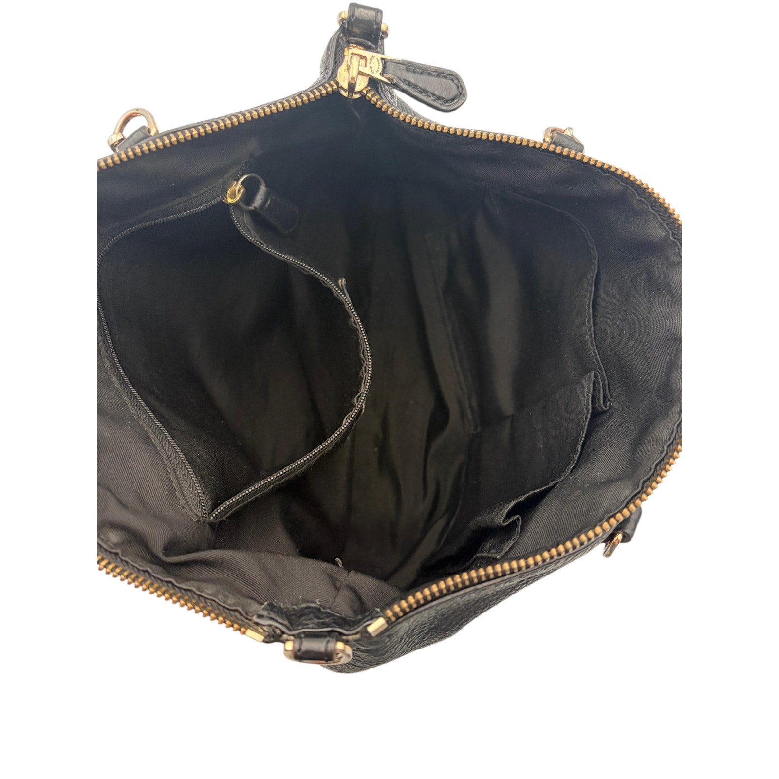 COACH Pebbled Leather Satchel