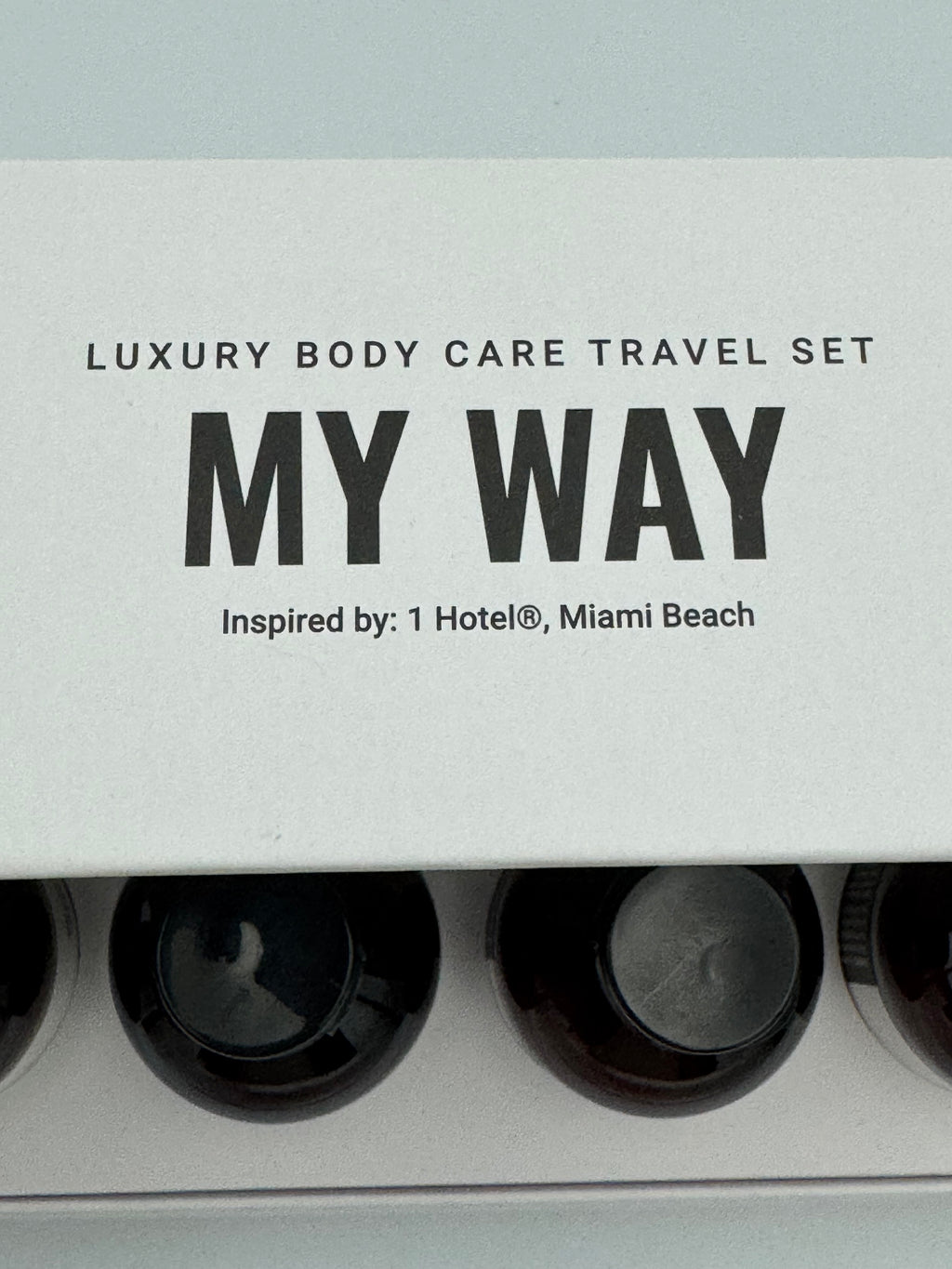 Hotel Collection My Way Luxury Body Care Travel Set

Inspired by: 1 Hotel®, Miami Beach