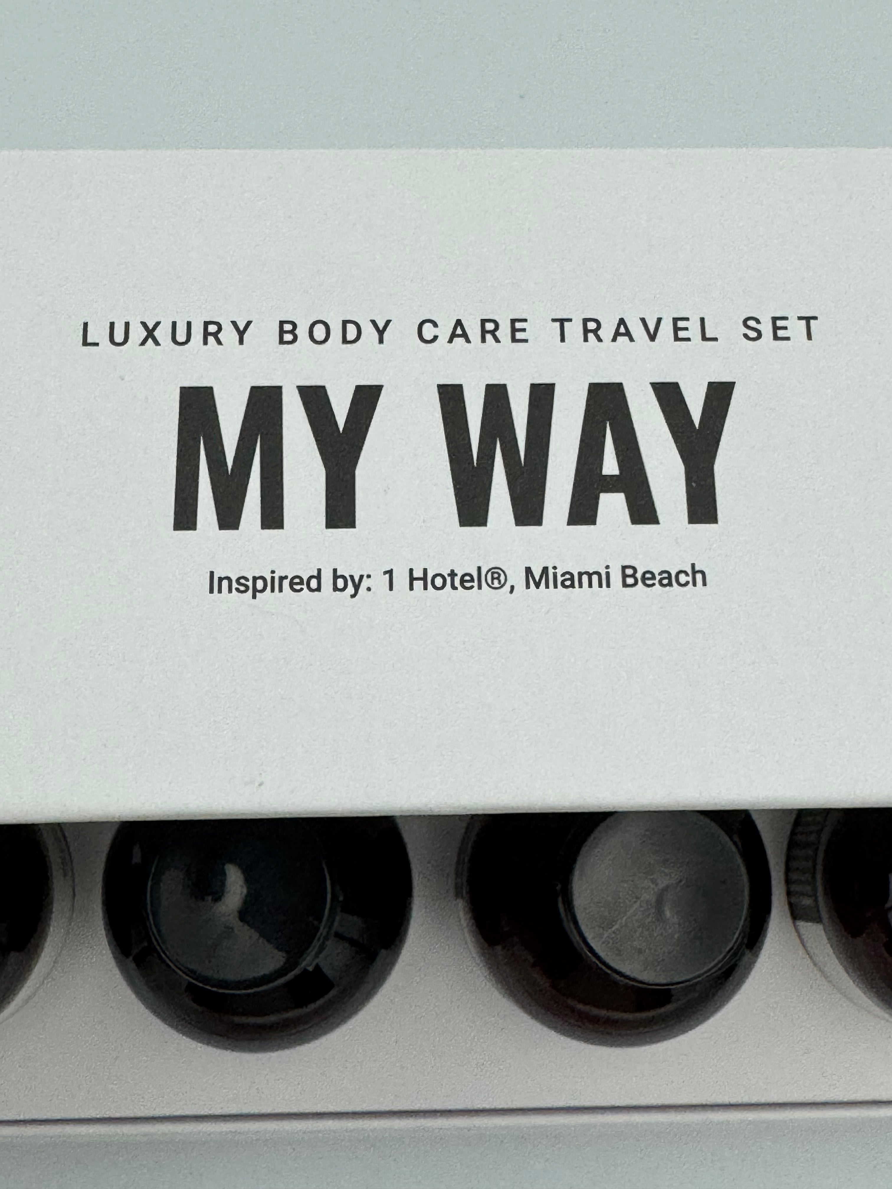 Hotel Collection My Way Luxury Body Care Travel Set

Inspired by: 1 Hotel®, Miami Beach