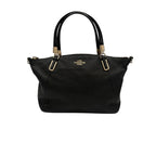 COACH Pebbled Leather Satchel