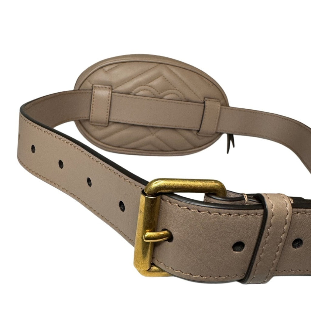 GUCCI GG Matelasse Marmont Belt Bag