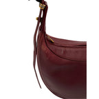CARTIER Bordeaux Leather Crossbody