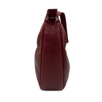 CARTIER Bordeaux Leather Crossbody
