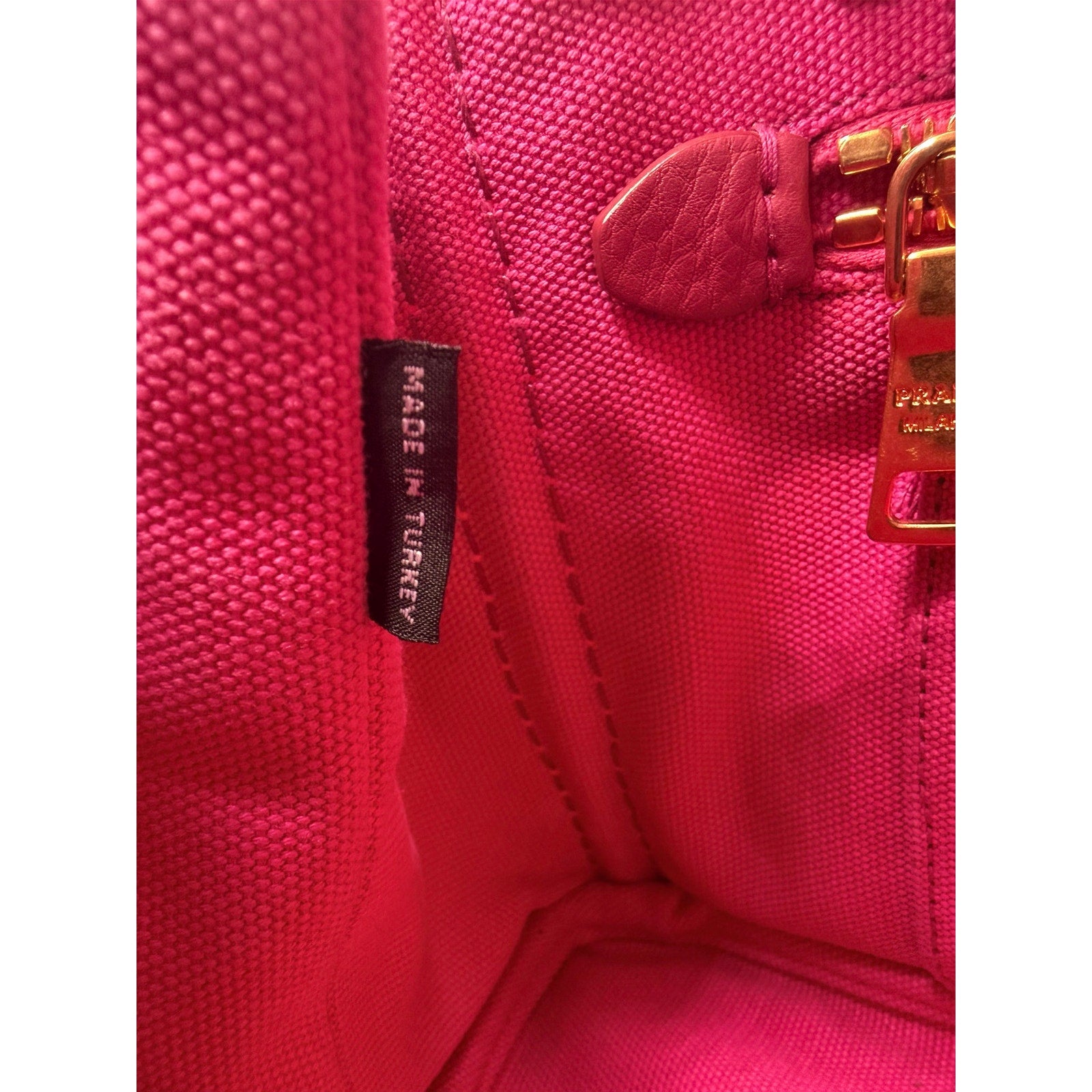 Prada Canapa Mini Tote