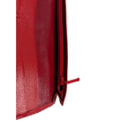 Yves Saint Laurent Red Leather Long Wallet-Vintage