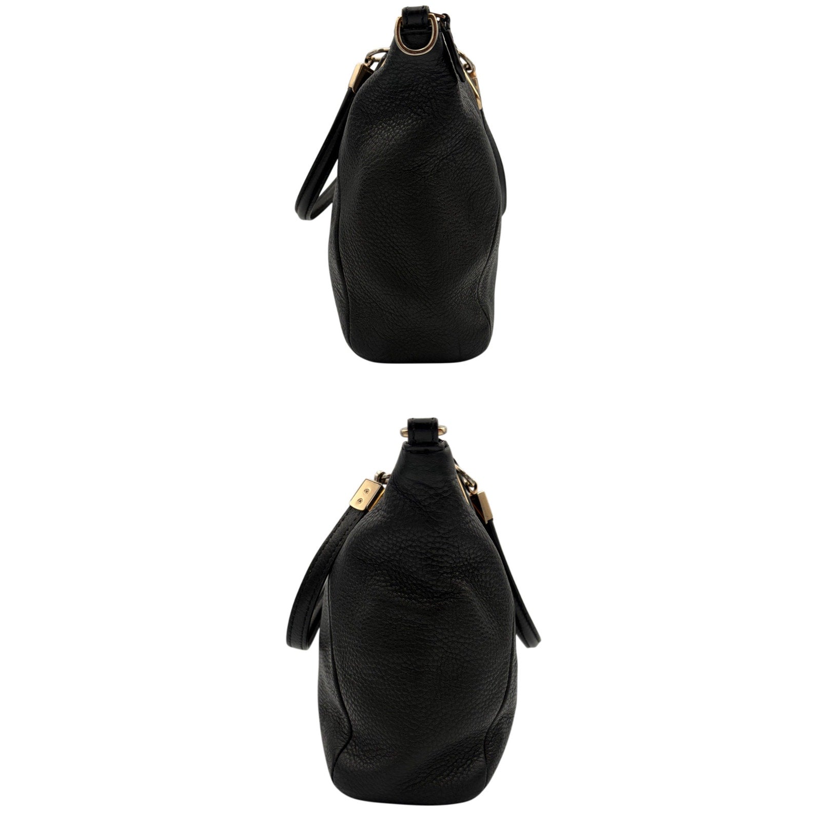 COACH Pebbled Leather Satchel