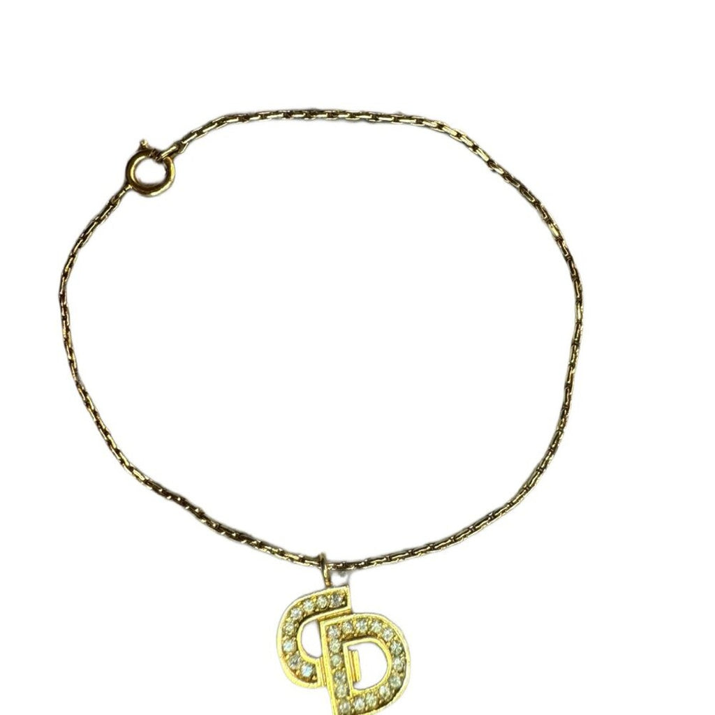 DIOR "CD" Pendant Bracelet