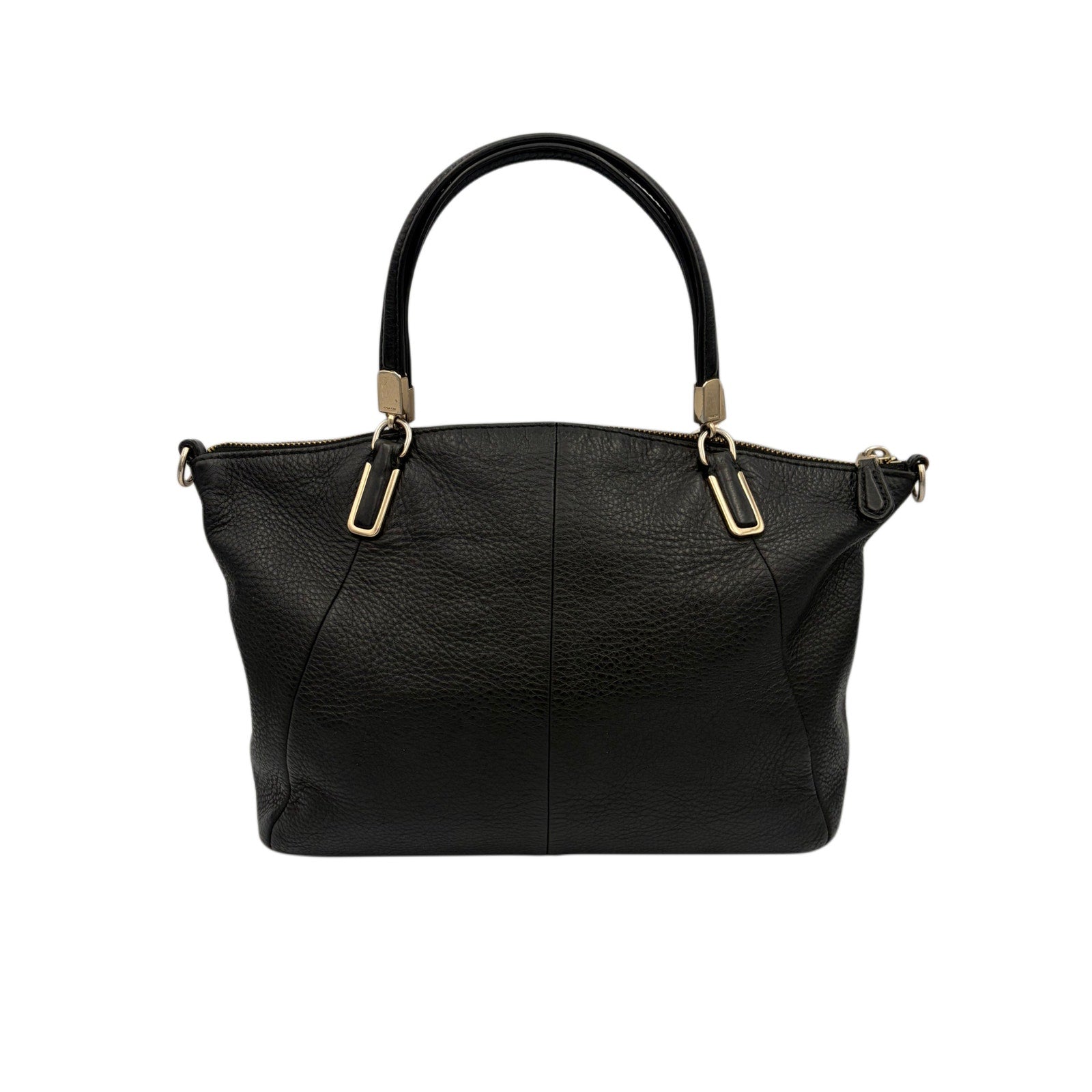 COACH Pebbled Leather Satchel