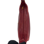 CARTIER Bordeaux Leather Crossbody