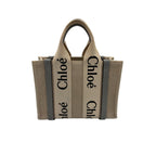 Chloé Woody Small Canvas Tote