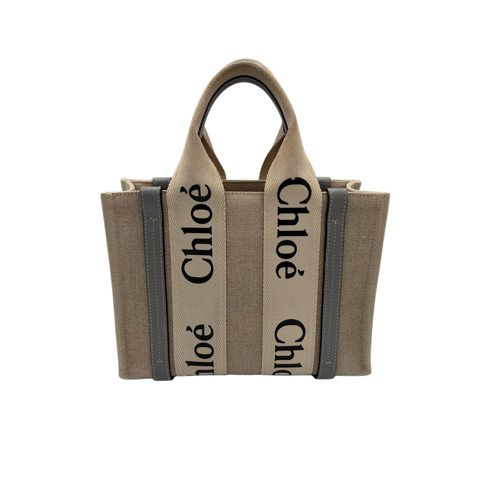 Chloé Woody Small Canvas Tote